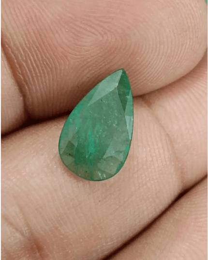 2.54ct Zambian Emerald, 100% Natural Earthmined Gem - SMSGEMS 