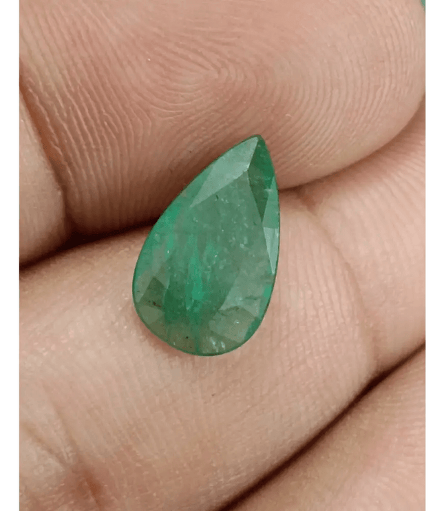 2.54ct Zambian Emerald, 100% Natural Earthmined Gem - SMSGEMS 