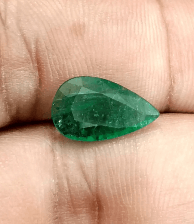 2.54ct Zambian Emerald, 100% Natural Earthmined Gem - SMSGEMS 