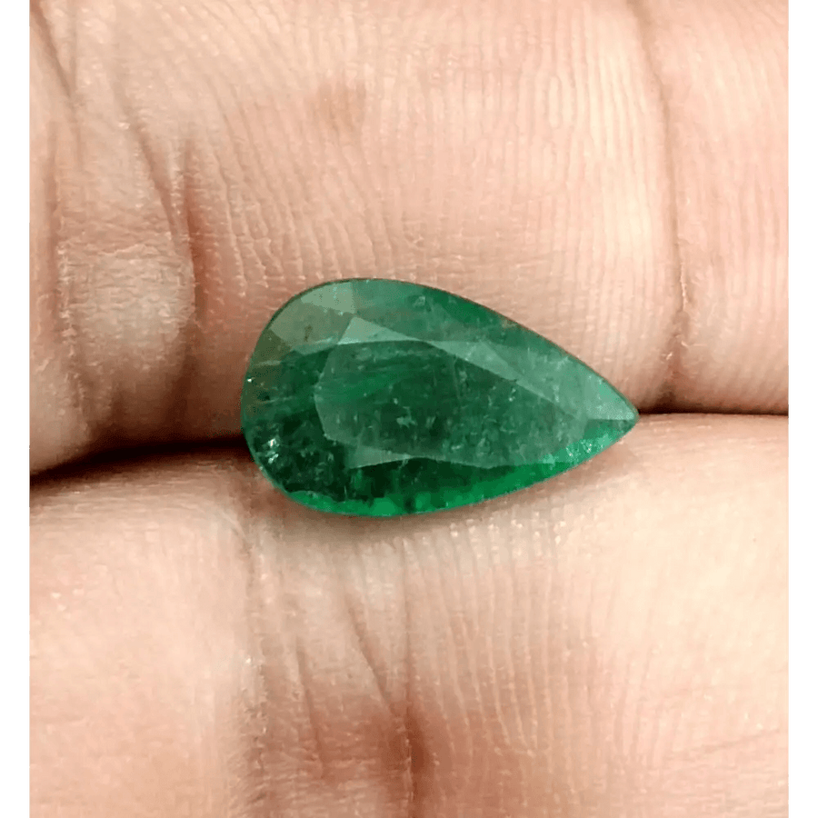2.54ct Zambian Emerald, 100% Natural Earthmined Gem - SMSGEMS 