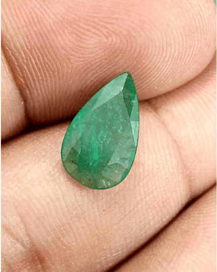 2.54ct Zambian Emerald, 100% Natural Earthmined Gem - SMSGEMS 
