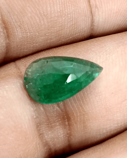 2.54ct Zambian Emerald, 100% Natural Earthmined Gem - SMSGEMS 