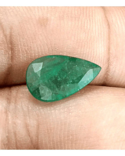 2.54ct Zambian Emerald, 100% Natural Earthmined Gem - SMSGEMS 