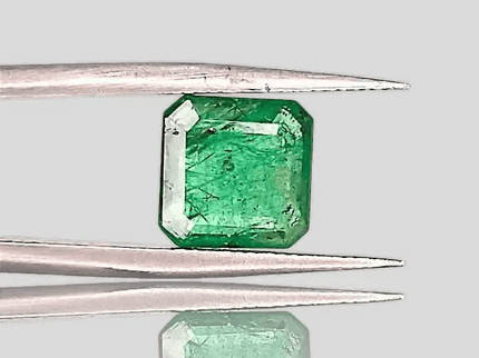 2.55ct Zambian Emerald , 100% Natural Gem - SMSGEMS 