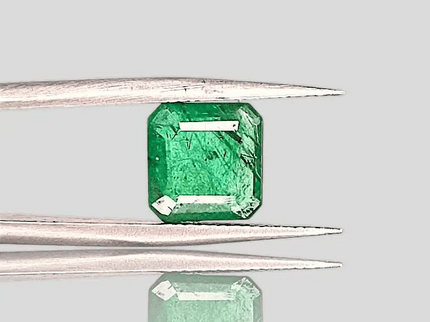 2.55ct Zambian Emerald , 100% Natural Gem - SMSGEMS 