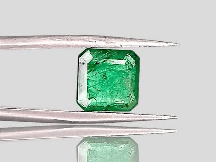 2.55ct Zambian Emerald , 100% Natural Gem - SMSGEMS 