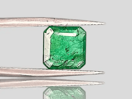 2.55ct Zambian Emerald , 100% Natural Gem - SMSGEMS 
