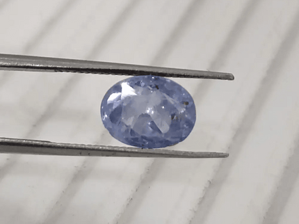 2.56ct Certified Blue Ceylon Sapphire, Natural untreated Gem - SMSGEMS 