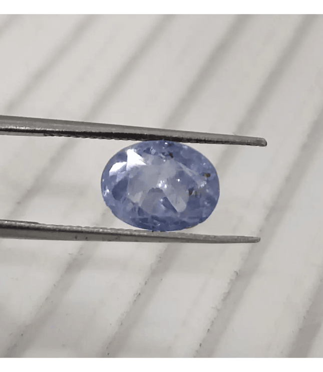 2.56ct Certified Blue Ceylon Sapphire, Natural untreated Gem - SMSGEMS 