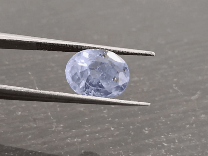 2.56ct Certified Blue Ceylon Sapphire, Natural untreated Gem - SMSGEMS 