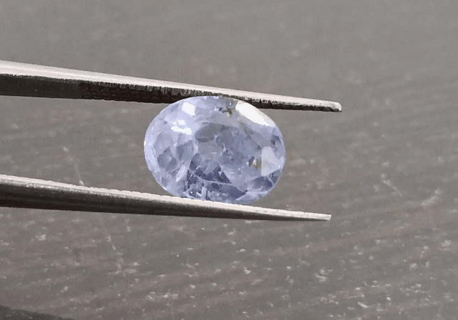 2.56ct Certified Blue Ceylon Sapphire, Natural untreated Gem - SMSGEMS 
