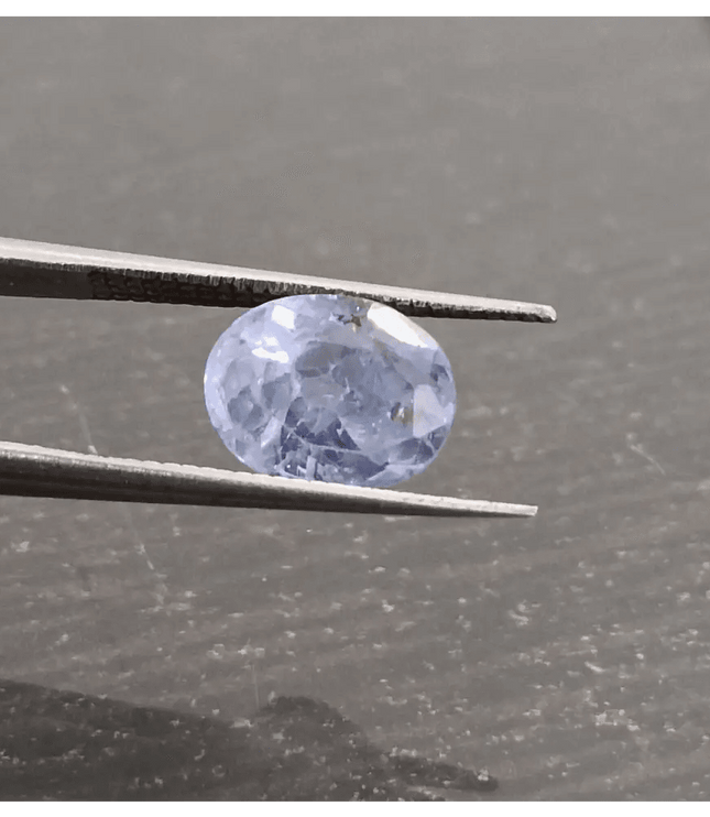 2.56ct Certified Blue Ceylon Sapphire, Natural untreated Gem - SMSGEMS 