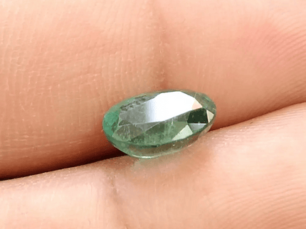 2.56ct Medium Deep Zambian Emerald , 100% Natural Earth Mined Gem. - SMSGEMS 