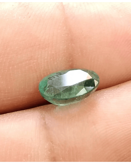 2.56ct Medium Deep Zambian Emerald , 100% Natural Earth Mined Gem. - SMSGEMS 