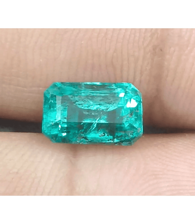 2.57ct Zambian Emerald, Natural Gemstone - SMSGEMS 