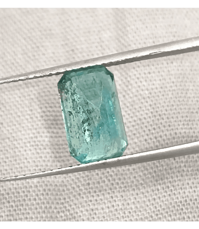 2.57ct Zambian Emerald, Natural Gemstone - SMSGEMS 