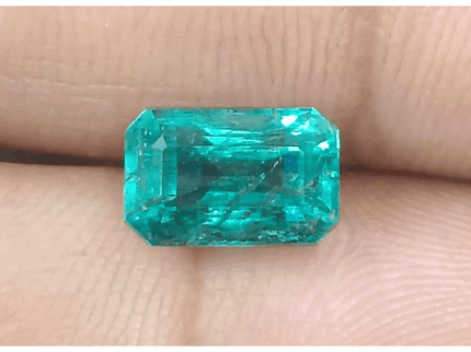 2.57ct Zambian Emerald, Natural Gemstone - SMSGEMS 