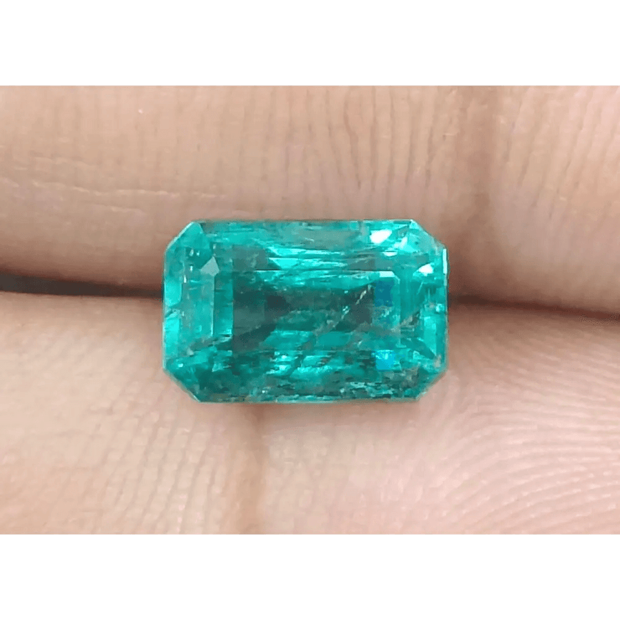 2.57ct Zambian Emerald, Natural Gemstone - SMSGEMS 