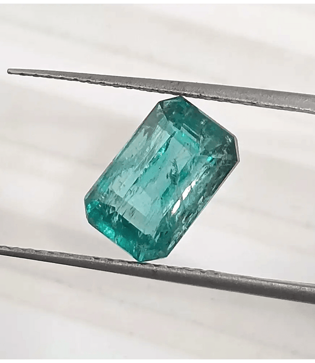 2.57ct Zambian Emerald, Natural Gemstone - SMSGEMS 