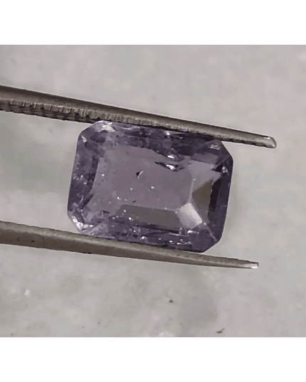 2.59ct IGI Certified Purple Spinel , 100% Natural Untreated Gem - SMSGEMS 