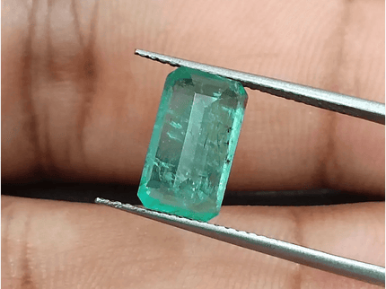 2.63ct Zambian Emerald, 100% Natural Gemstone - SMSGEMS 