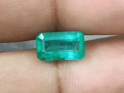2.63ct Zambian Emerald, 100% Natural Gemstone - SMSGEMS 