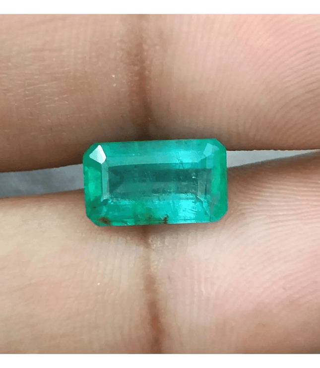 2.63ct Zambian Emerald, 100% Natural Gemstone - SMSGEMS 
