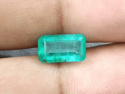 2.63ct Zambian Emerald, 100% Natural Gemstone - SMSGEMS 