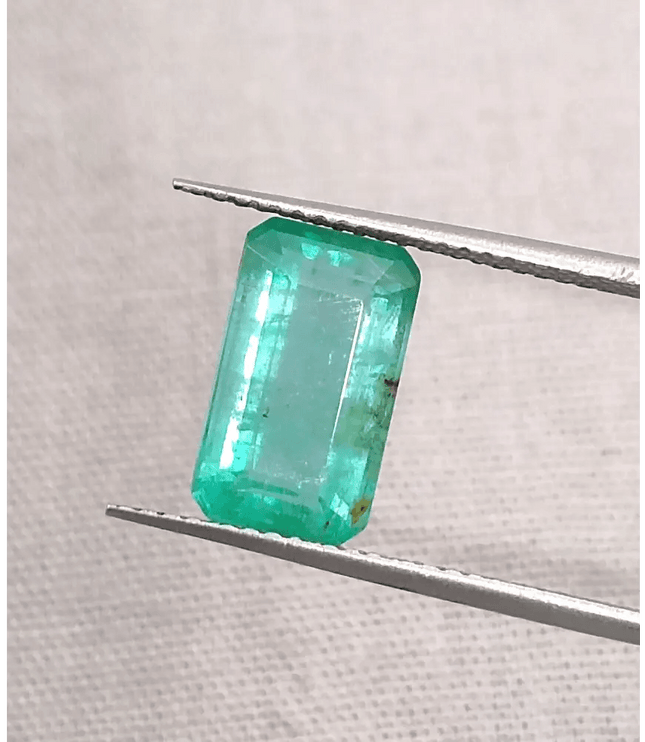 2.63ct Zambian Emerald, 100% Natural Gemstone - SMSGEMS 