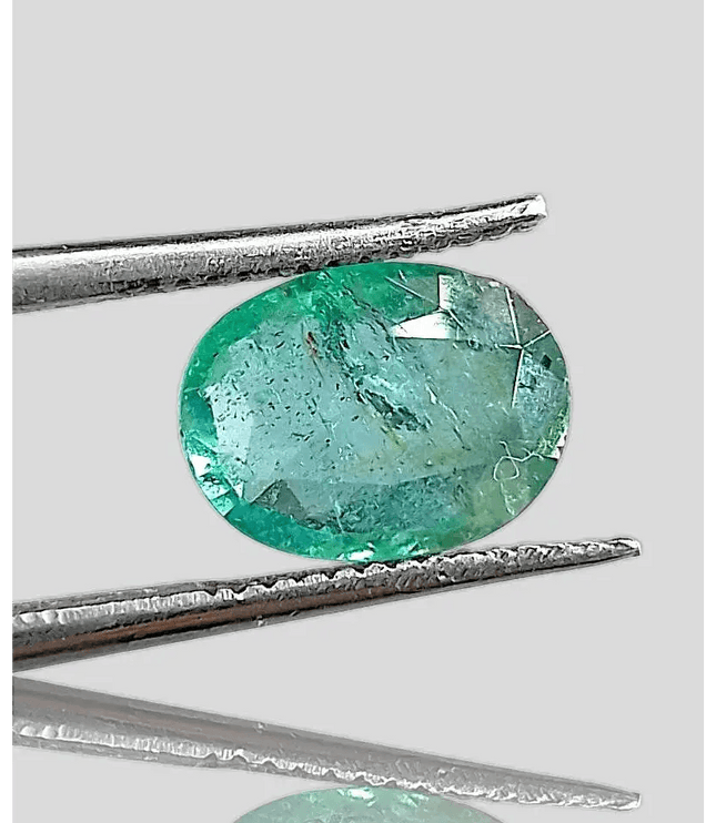 2.63ct Zambian Emerald , 100% Natural Gem - SMSGEMS 
