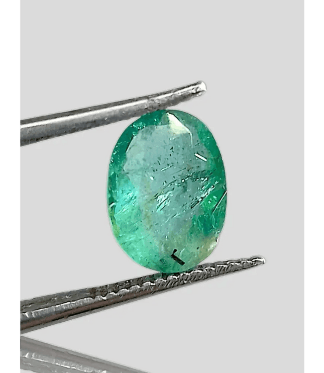 2.63ct Zambian Emerald , 100% Natural Gem - SMSGEMS 