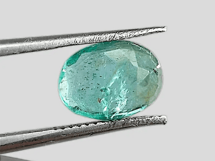 2.63ct Zambian Emerald , 100% Natural Gem - SMSGEMS 