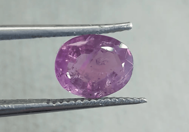 2.64ct Purple Ceylon Sapphire, Natural Earth Mined untreated Gemstone - SMSGEMS 