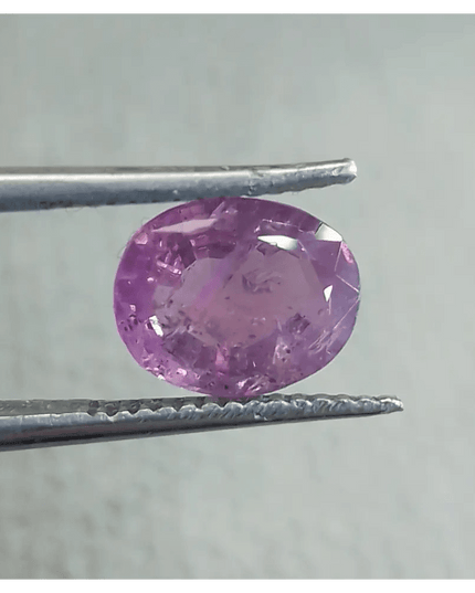 2.64ct Purple Ceylon Sapphire, Natural Earth Mined untreated Gemstone - SMSGEMS 