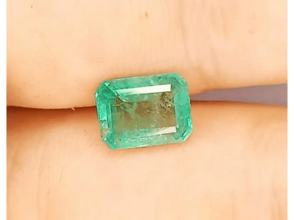 2.65ct Zambian Emerald , 100% Natural Gem - SMSGEMS 