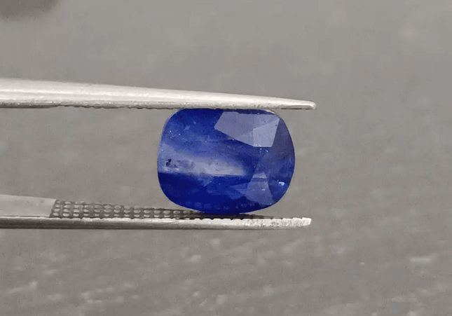 2.68ct IGI Certified Royal Blue Ceylon Sapphire, Natural only heated Earth Mined Gemstone. - SMSGEMS 