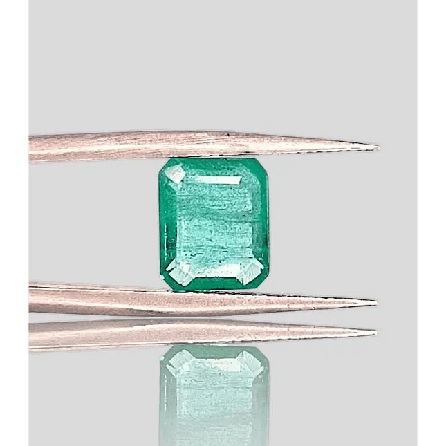 2.70ct Zambian Emerald , 100% Natural Gem - SMSGEMS 