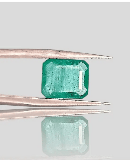 2.70ct Zambian Emerald , 100% Natural Gem - SMSGEMS 