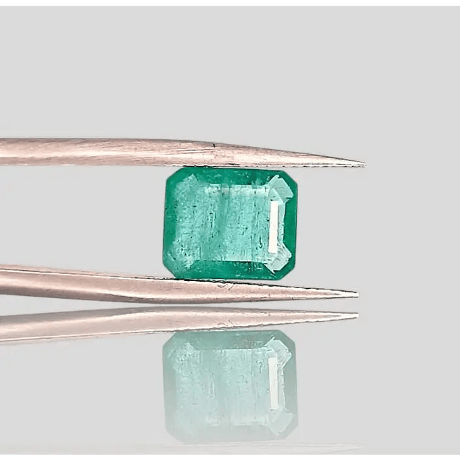 2.70ct Zambian Emerald , 100% Natural Gem - SMSGEMS 