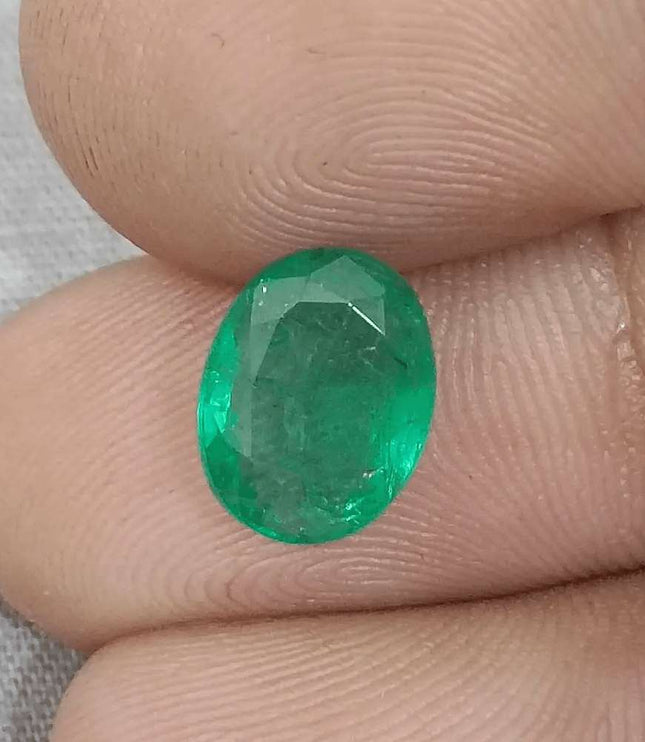 Medium Intense Panjshir Emerald - SMSGEMS 