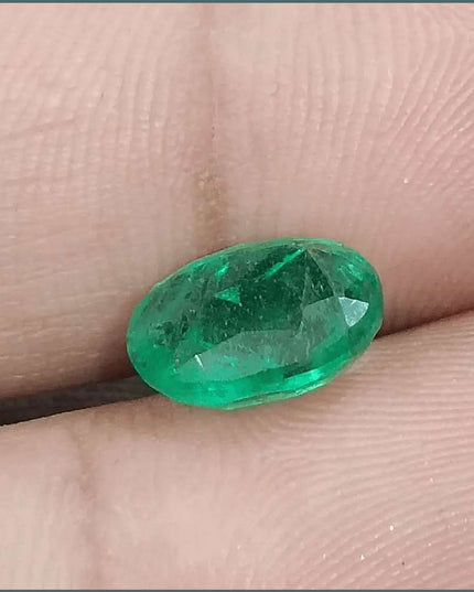 Medium Intense Panjshir Emerald - SMSGEMS 