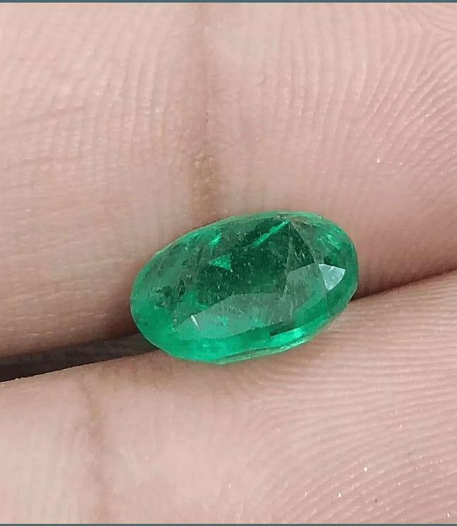 Medium Intense Panjshir Emerald - SMSGEMS 