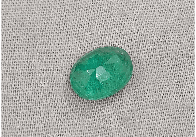 Medium Intense Panjshir Emerald - SMSGEMS 
