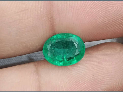 Medium Intense Panjshir Emerald - SMSGEMS 