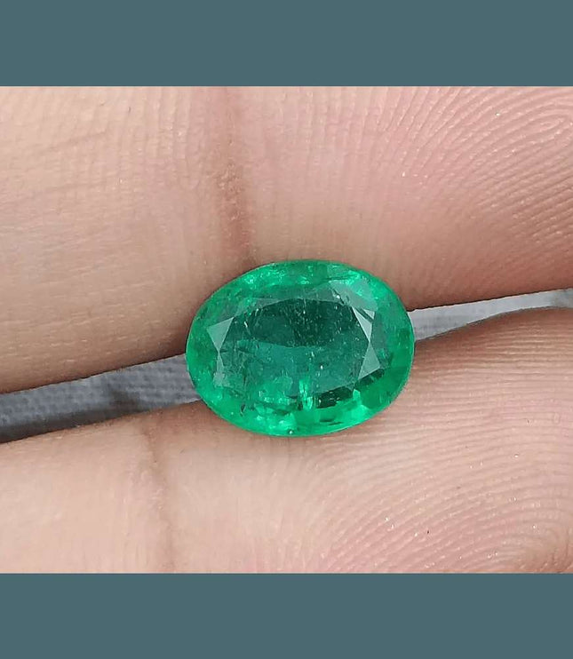 Medium Intense Panjshir Emerald - SMSGEMS 