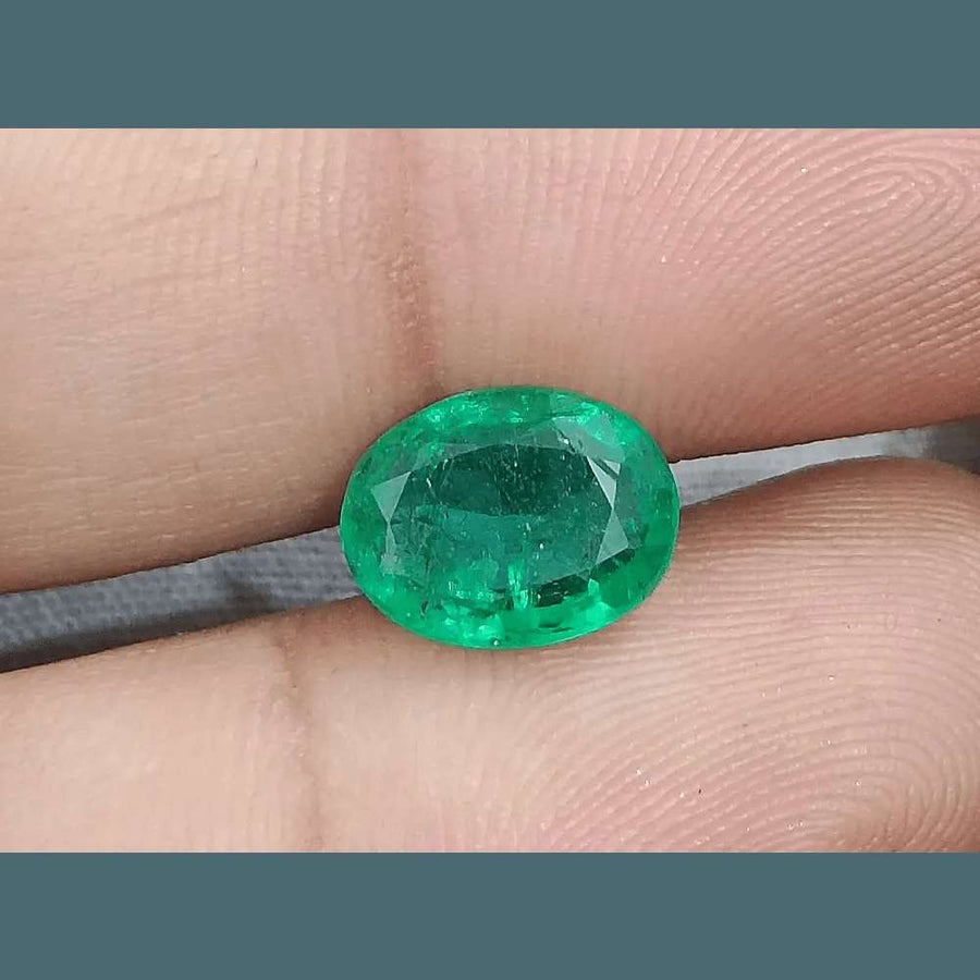 Medium Intense Panjshir Emerald - SMSGEMS 