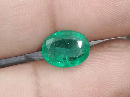 Medium Intense Panjshir Emerald - SMSGEMS 