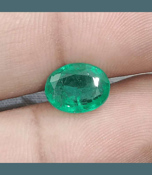 Medium Intense Panjshir Emerald - SMSGEMS 