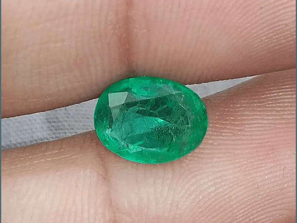 Medium Intense Panjshir Emerald - SMSGEMS 
