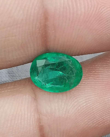 Medium Intense Panjshir Emerald - SMSGEMS 